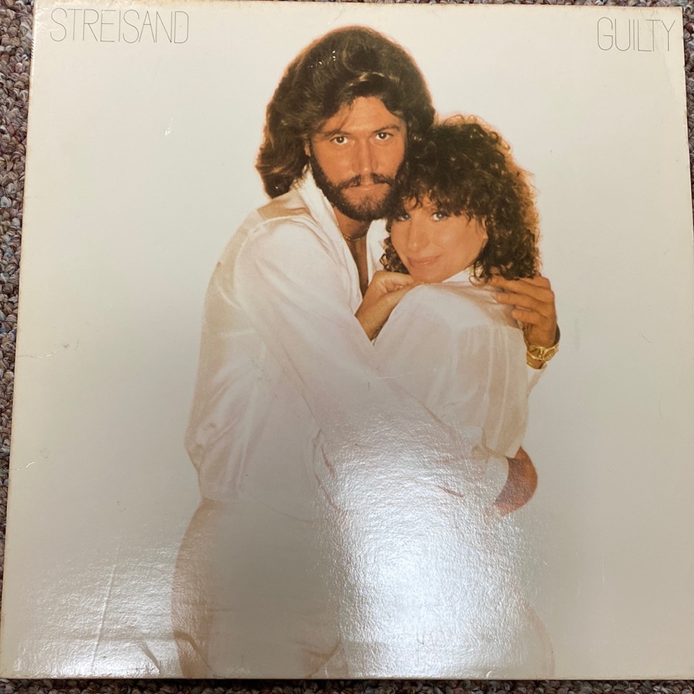 Barbra Streisand guilty vinyl Lp Record